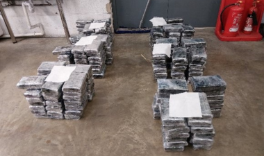 Cocaine laid out at Portsmouth